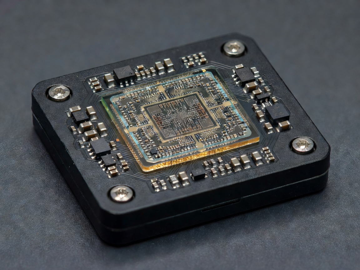 Isolated microchip secure cryptographic hardware module detail