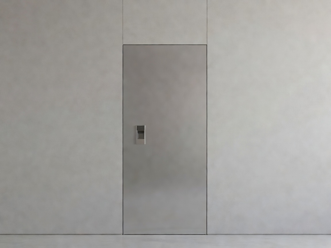Sub-dermal vein scanning flush luxury custom cabinet safe